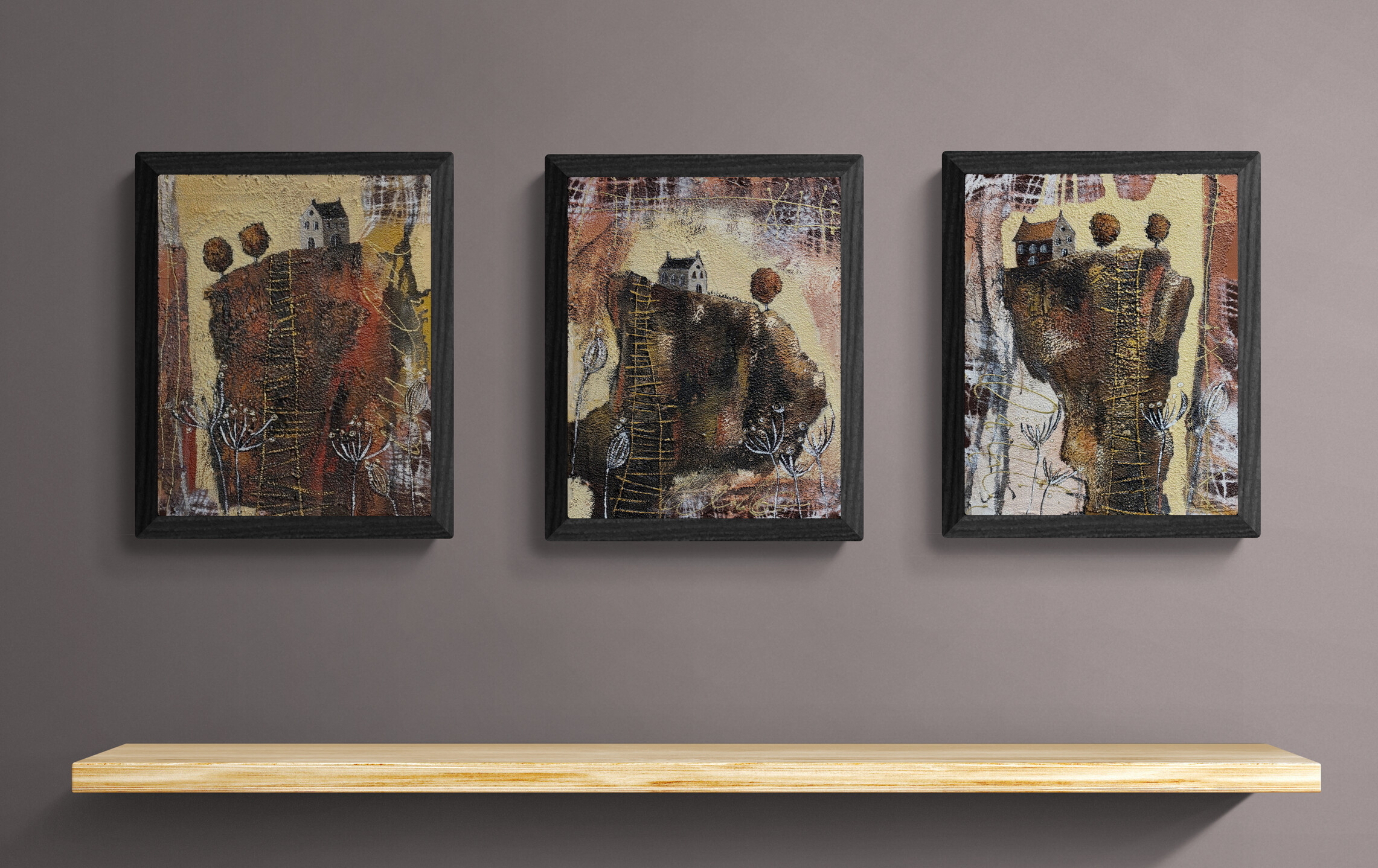 LAND'S END I - II - III - 24 x 30 cm - 2026