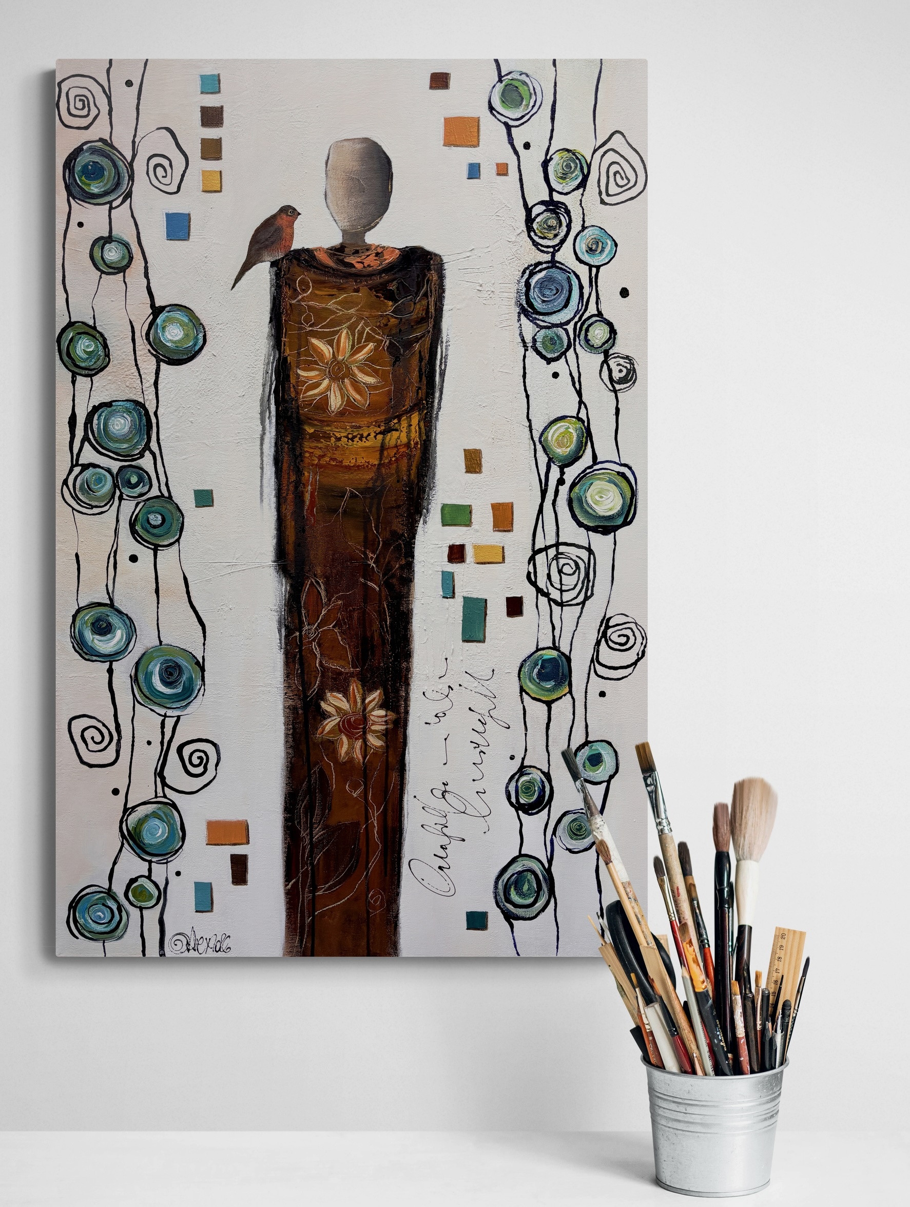 CUSTODE DEL SILENZIO - 90 X 60 CM - 2026