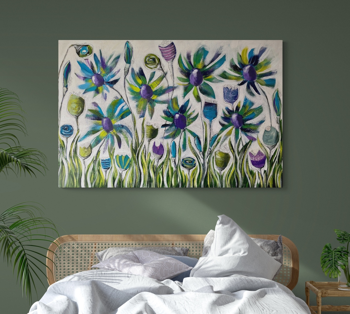 CAMPO DI FIORI - 100 X 120 CM - 2021