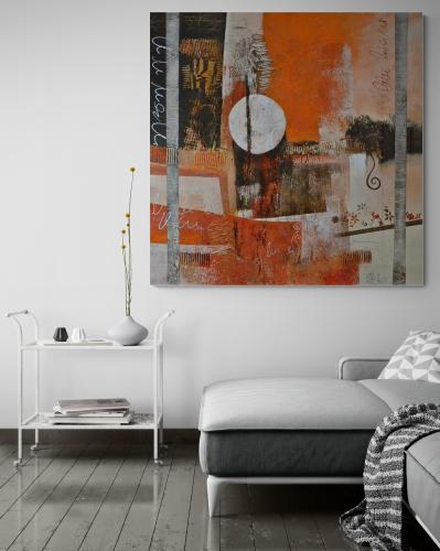 EQUILIBRIO - 120 X 120 CM - 2012