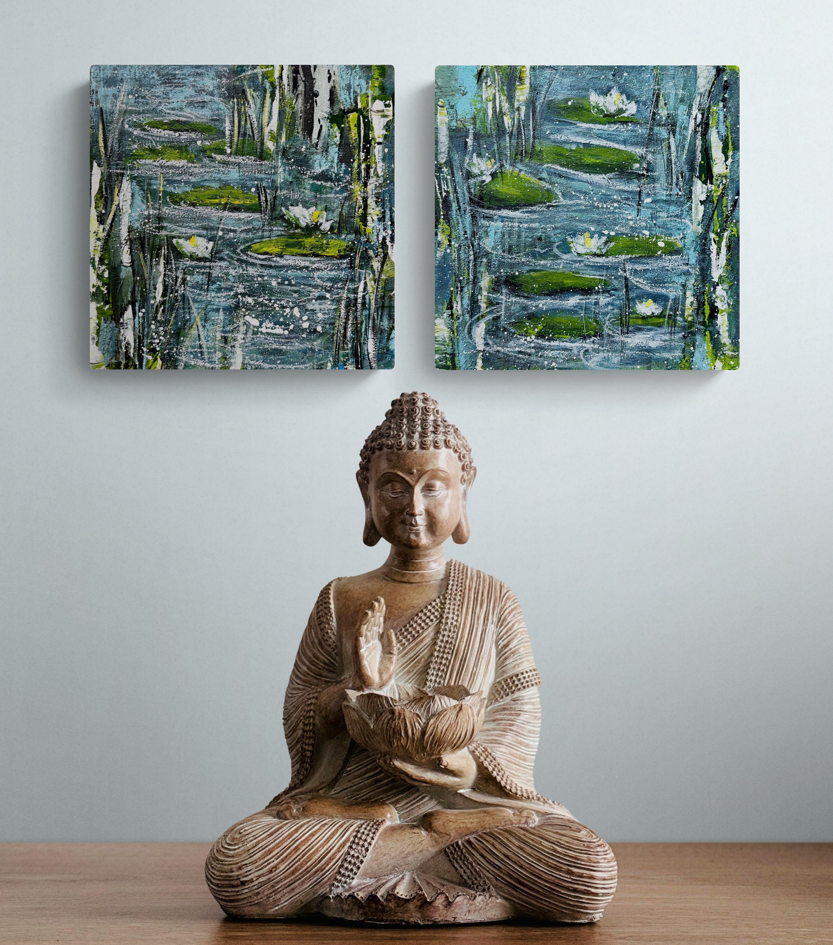 Mini - Ninfee I & II - 15 x 15 cm - 2025