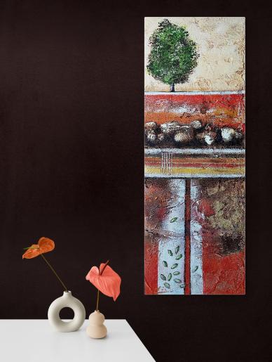 PERCORSI 1 - 30 X 80 CM - 2021
