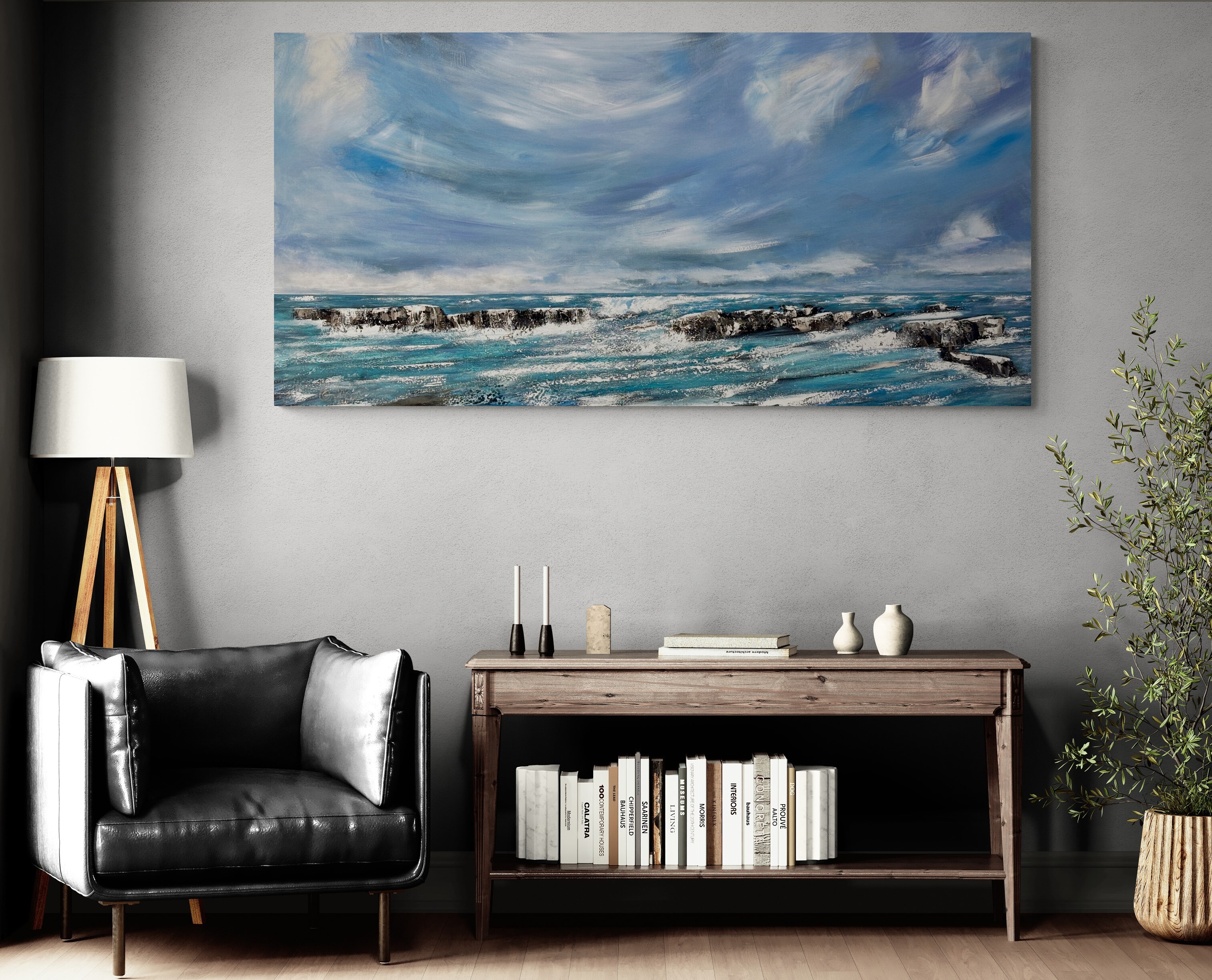 NEL CUORE L'OCEANO - 80 X 160 CM - 2025