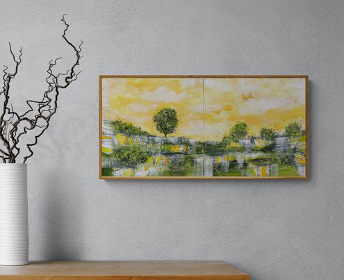 GIOCHI DI LUCE - 30 X 60 CM - 2023
