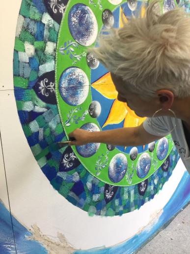 Creando un mosaico a pittura :)