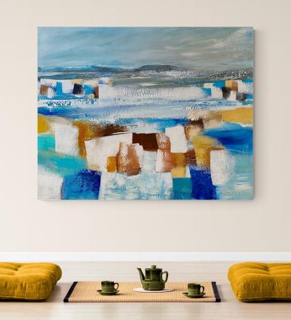 IL GRANDE SILENZIO - 80 X 100 CM - 2021 