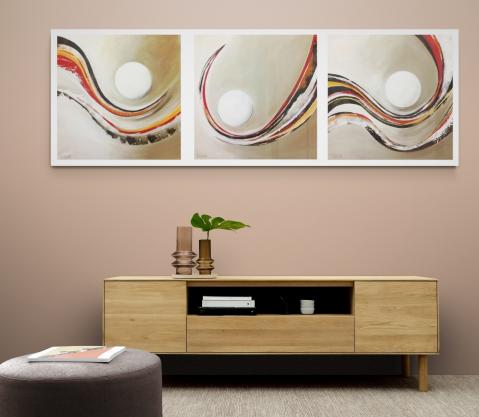 SWINGBALLS 116-117-118 - 70 X 70 CM - 2018