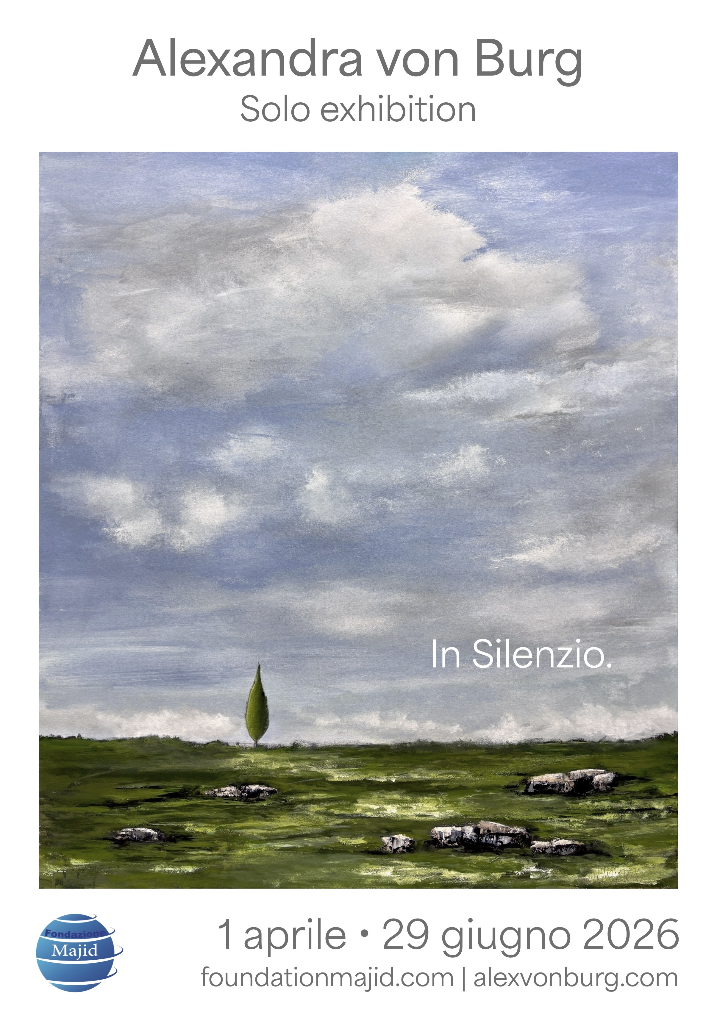 Alexandra von Burg -  In Silenzio - Fondazione Majid Ascona