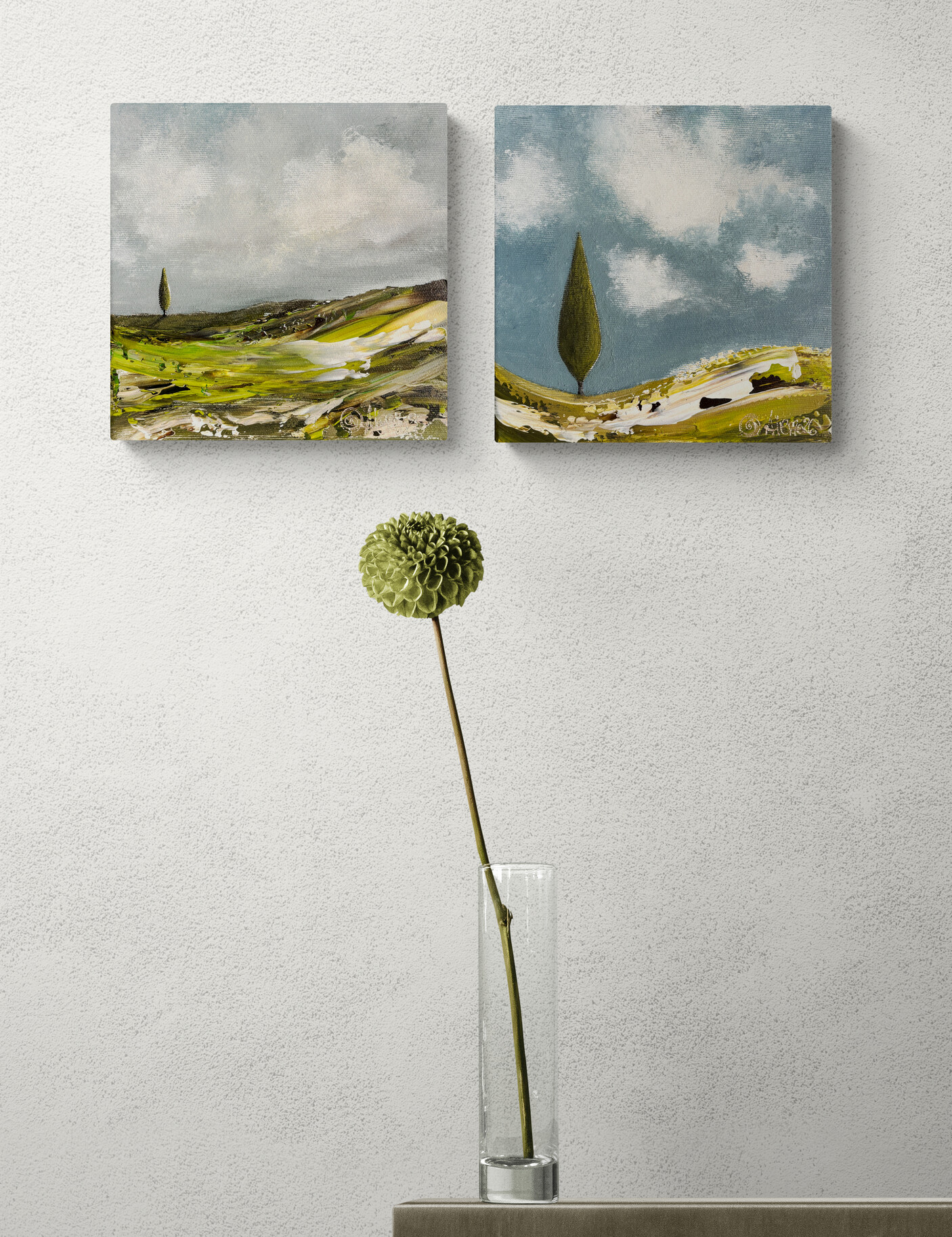 PRESENZA I & II - 20 X 20 CM - 2026