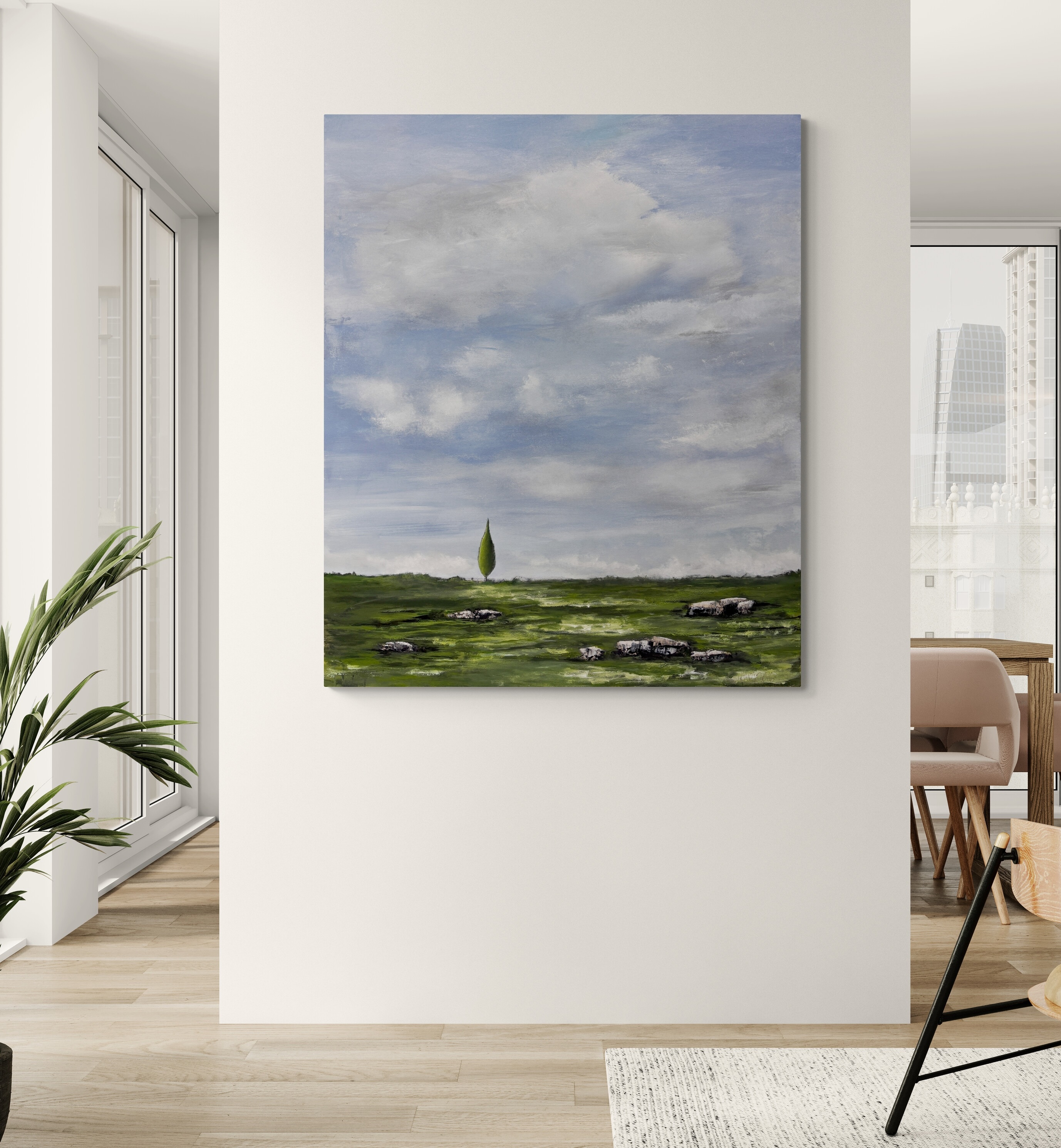 IN SILENZIO - 120 X 100 CM - 2026