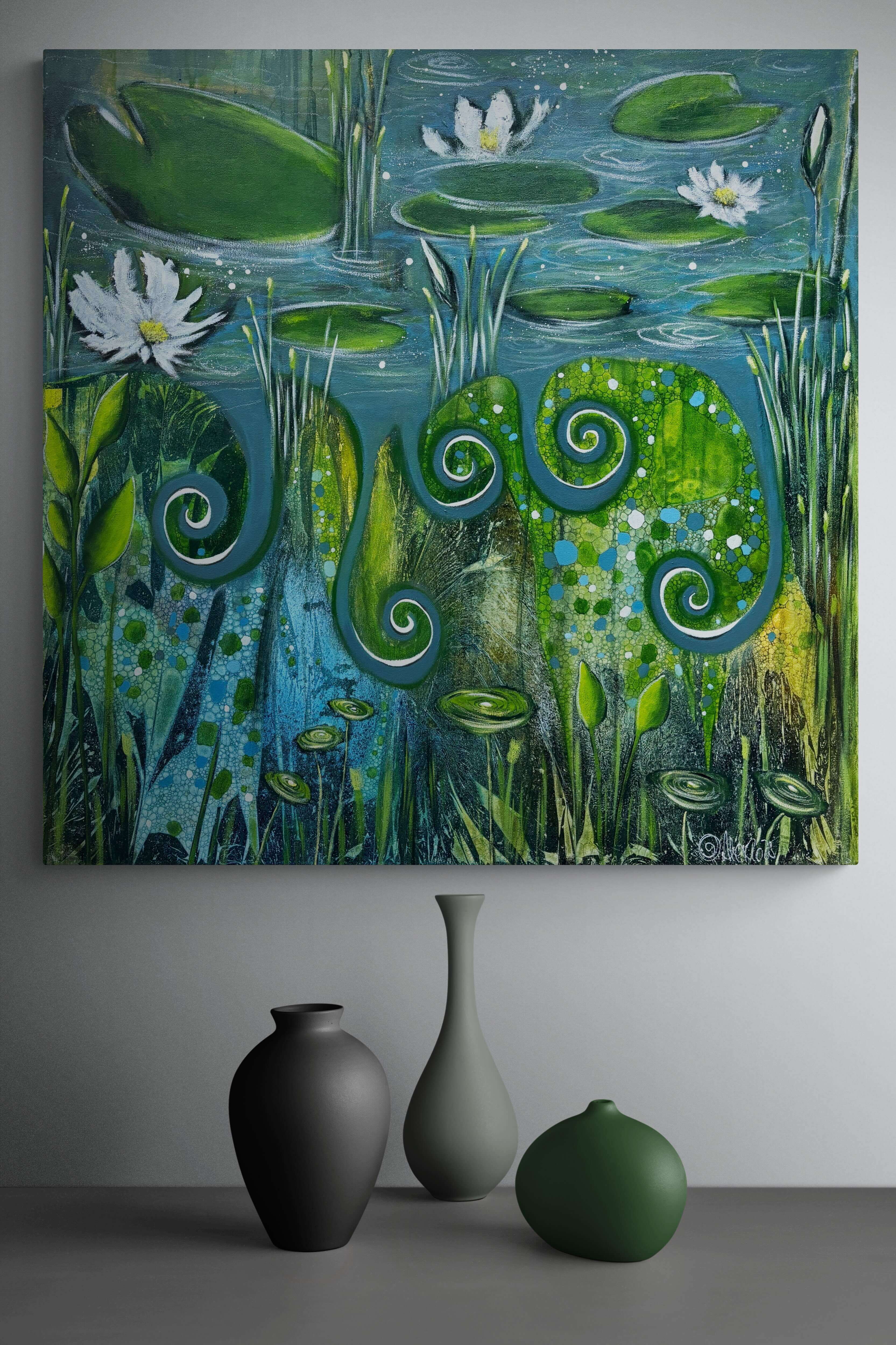 L'ORA DELLE FATE - 80 X 80 CM - 2025