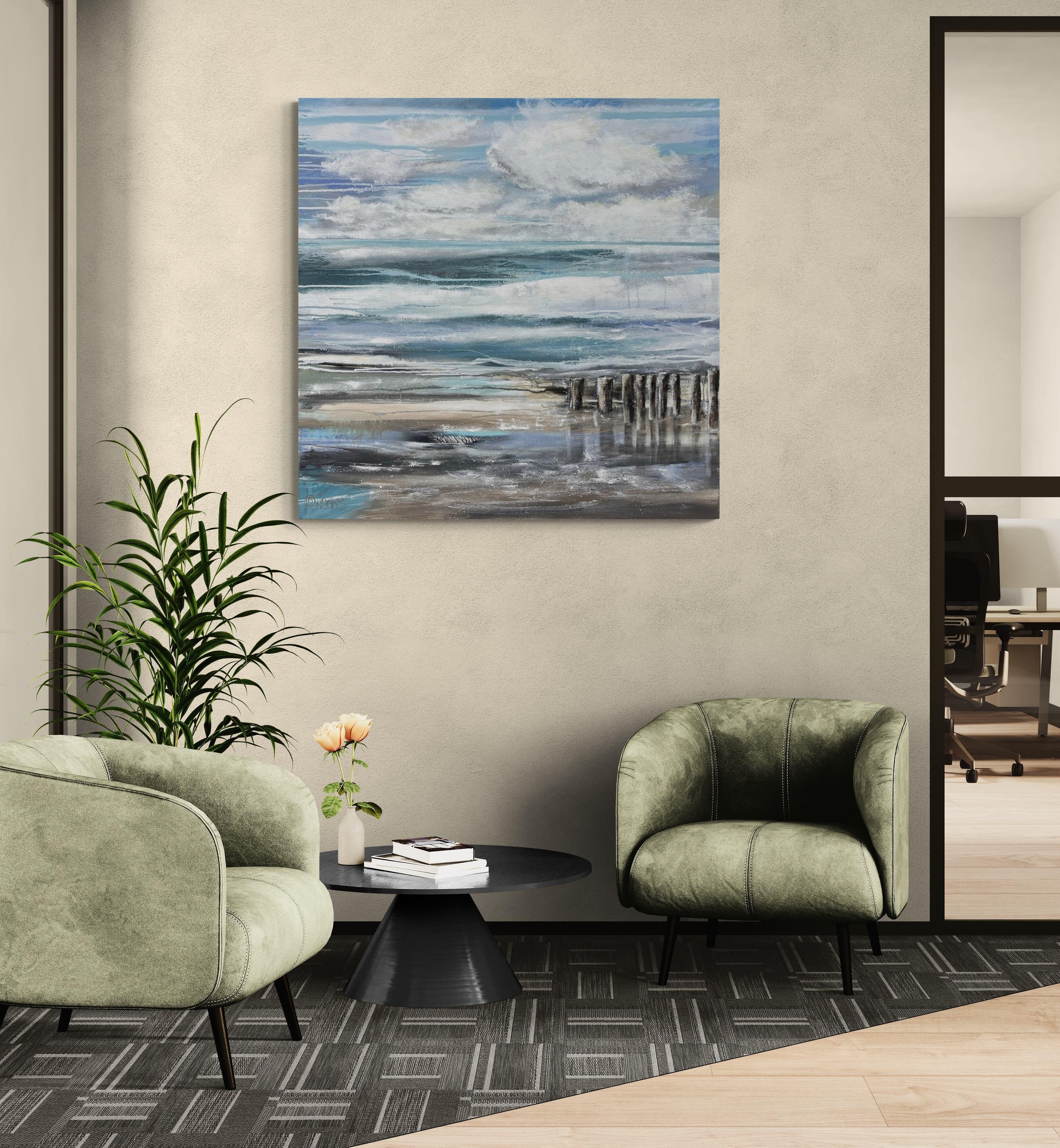 L'ONDA - 100 X 100 CM - 2023