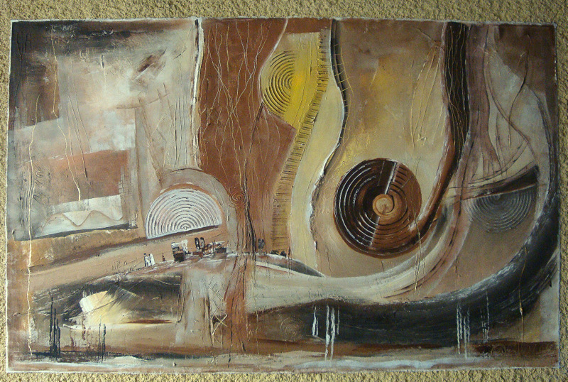 Abitazione privata Bigorio / murale esterno / 100 x 150 cm / 2009