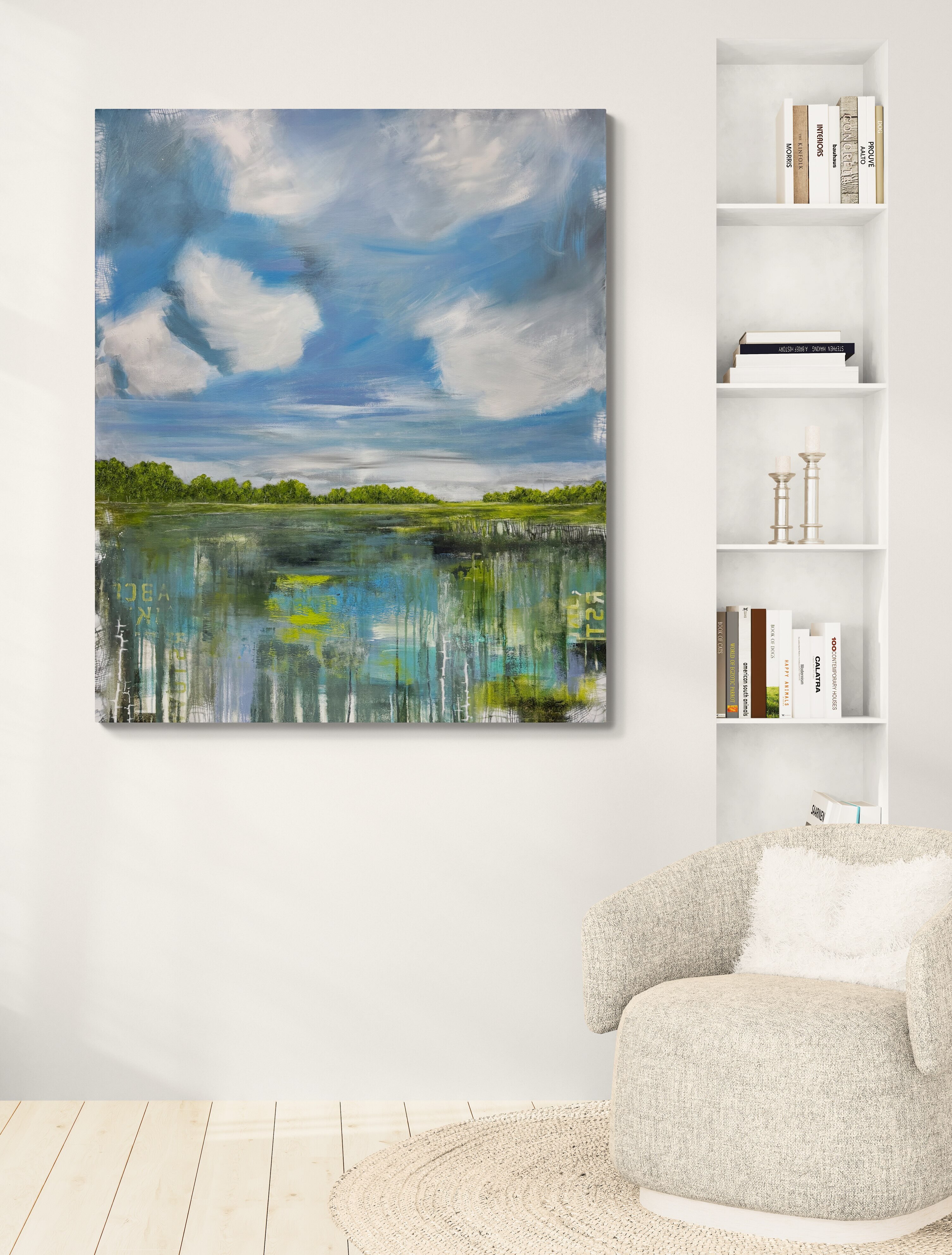 TRA DUE SILENZI - 120 X 100 CM - 2025