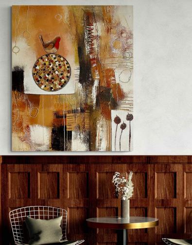 FERMARSI PER RINASCERE - 120 X 100 CM - 2023