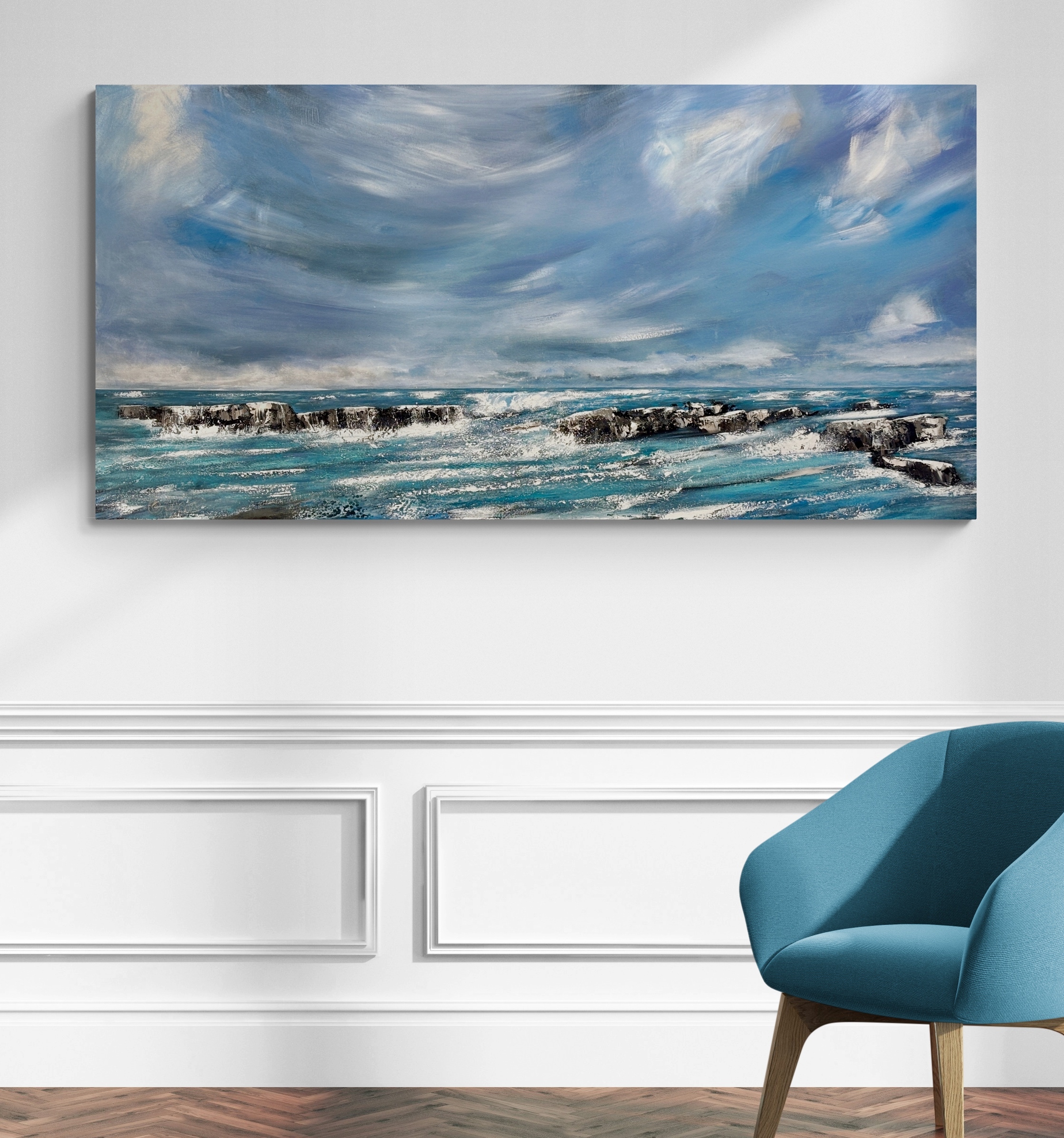 NEL CUORE L'OCEANO - 80 X 160 CM - 2025