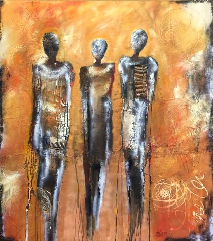 PRESENZE SOLARI - 160 X 180 CM - 2016