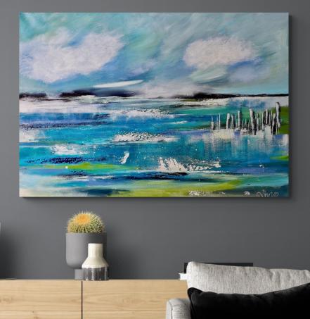 EMOZIONE ACQUA - 70 X 100 CM - 2022