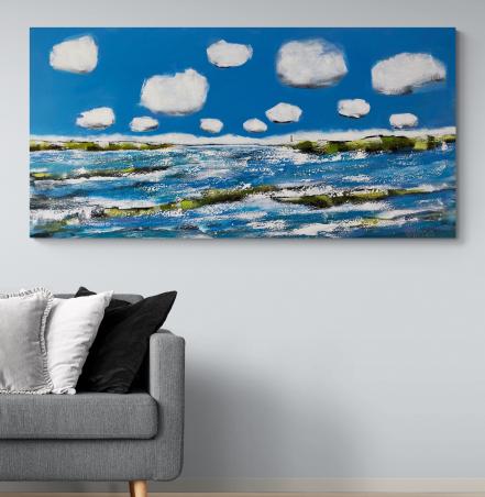 LA SENTINELLA DEL MARE - 80 X 160 CM - 2022