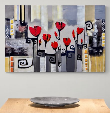 PAPAVERI IN SCENA - 80 X 120 CM - 2025
