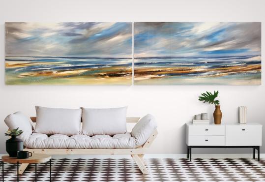 ANIMA LIBERA V - VI - 200 X 100 CM (2X) - 2018